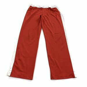 Vintage Y2K Nike Elastic Waist Track Pants Size XL 16/18 Adult Mens Red White